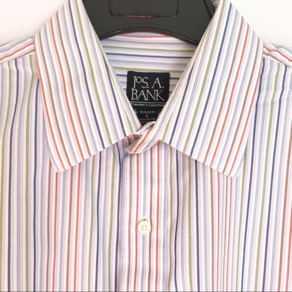 Jos. A. Bank Other - Jos. A. Bank Dress Shirt Men’s L Travelers Edition